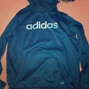 Adidas sweatshirt with hood